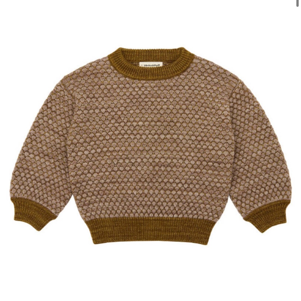 Misha & Puff Cobblestone kids sweater size 6y